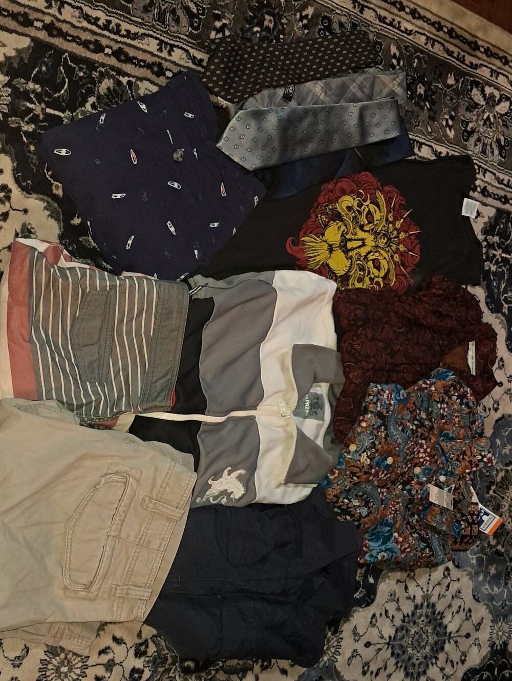 Mens Clothing Bundle Assortment Medium-XL